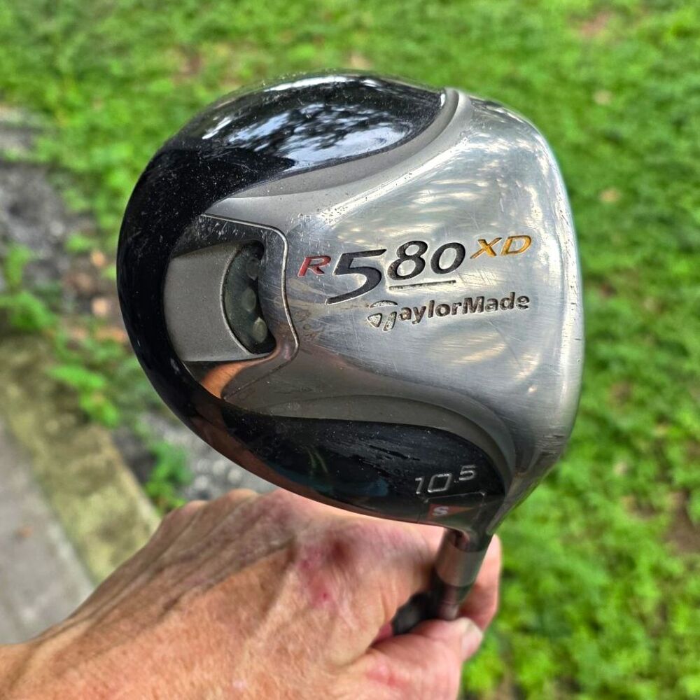TaylorMade R580XD Driver 10.5° 1-Wood Stiff Graphite Right-Handed